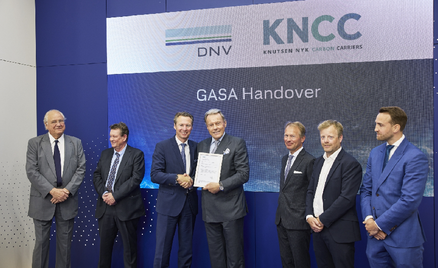 KNCC Liquid CO2 Concept moves forward with DNV GASA